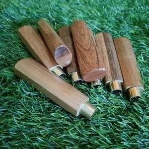 ด้ามจับมีดไม้แกะสลักแบบพรีเมี่ยมออกแบบได้ตามต้องการมีช่องว่างสำหรับที่จับเครื่องครัว - Product Image 4