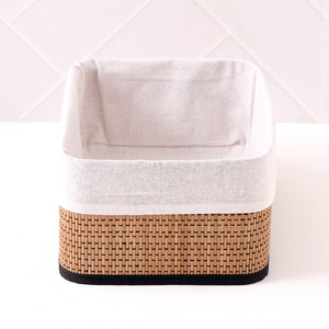 Caja de almacenamiento plegable de bambú Caja de pañuelos de bambú hecha a mano Decoración de mesa y hogar natural ecológica Venta al por mayor de Vietnam - Product Image 6