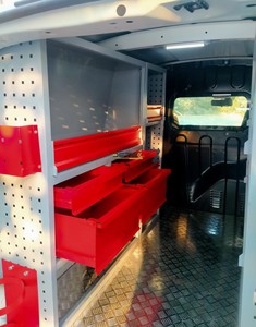 Équipement d'entretien au gaz naturel pour véhicule, armoire métallique durable, assemblage facile, revêtement électrostatique en poudre, rangement pour véhicule - Product Image 5