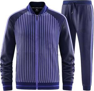 Trajes de chándal con cremallera completa y Jersey de talla XXL unisex, conjuntos transpirables y resistentes al viento con estampado polar de invierno - Product Image 3