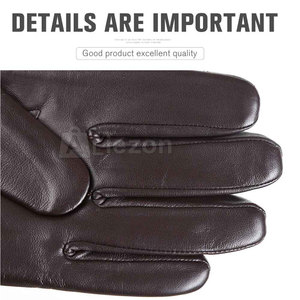 Low MOQ Design Your Own Leather Gloves Different Style Leather Gloves Fashion Wear Leather Gloves - Product Image 5
