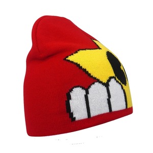 2025 Vantage Classic Old Style Beanie Cap Diseño de estrella superior Acogedor Cálido Tejido a mano 100% Sombrero de invierno de lana para hombres y mujeres - Product Image 5