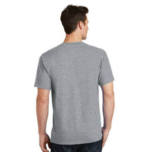 100% coton hommes coupe ample athlétique T-Shirts légers à séchage rapide col rond t-shirts pour l'extérieur - Product Image 2