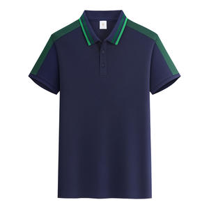 Camiseta Polo de Seda de Hielo con Logotipo Personalizado OEM, Diseño Bordado e Impreso, Ropa de Trabajo Personalizada, Manga Corta, Ropa Masculina, Camiseta Polo con Solapa - Product Image 6