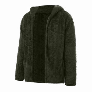 Lightweight Outdoor Wear Sherpa <b>Hoodie</b> Zipper Up Full Sleeve New Article <b>Trendy</b> Men Fleece Sherpa <b>Hoodie</b> - Product Image 1