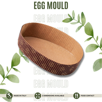 Moules à pâtisserie en forme de colombe personnalisables fabriqués en Italie Cellulose pure antiadhésive pour micro-ondes et four