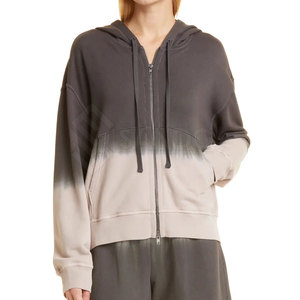 เสื้อฮู้ดซิปผู้หญิงขายดี ผ้าฝ้ายนุ่ม 100% สไตล์ลำลอง โลโก้ด้านหน้าปรับแต่งได้ เหมาะสำหรับใช้งานกลางแจ้งในฤดูหนาว - Product Image 1