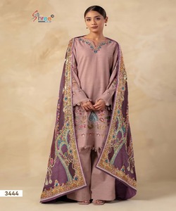 Dubaï femmes musulmanes Abaya élégant lin 3 pièces ensemble grande taille Turquie robe musulmane hiver - Product Image 1