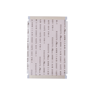 สายเคเบิล FFC สำหรับโทรทัศน์แอลอีดีทุกรุ่นมีความยืดหยุ่นสูงสายเคเบิล FFC ขนาด1.0มม. มีความยืดหยุ่นสูง - Product Image 1