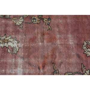 <b>Vintage</b> 3.5 X 6.8 ft Turkish Wool <b>Rug</b> Red & Blue Patchwork Flat Weave for Living Room Decorations Latex Backing - Product Image 5