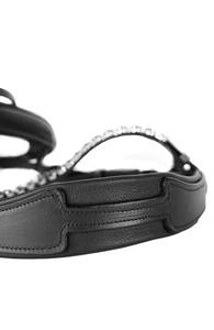 Brida Anatómica Cuero con Cristales-Negro - Product Image 2