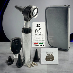 Juego de otoscopio ENT, instrumento médico de alcance de oído LED portátil para médicos y enfermeras, juego de otoscopio ENT - Product Image 5