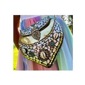 Nouvelles collections Best Design Boho Style Mosaic Embrayages Disponible à un prix abordable par Luxury Craft from India - Product Image 1