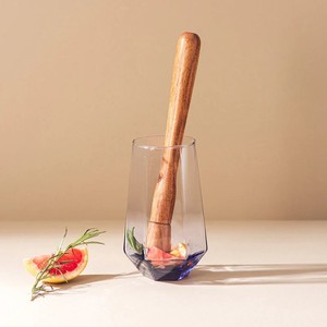 Premium Natural <b>Wooden</b> Cocktail Muddler Smooth Grip Bar Tool for Gentle Crushing of Citrus Herbs and Craft Cocktails - Product Image 3