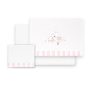Parure de lit 3 pièces en flanellette, modèle Cigea-Oso, technique de tissage, motif dessin animé - Product Image 1