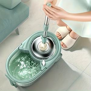 Filet de vadrouille automatique à double entraînement écologique pour un usage domestique Solution des gens paresseux de Dieu Rotation et déchargement mains libres - Product Image 6