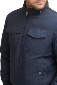 Nouvelle arrivée 2026 : Blouson aviateur matelassé personnalisé pour homme, fermeture éclair frontale, coupe oversize - Product Image 2