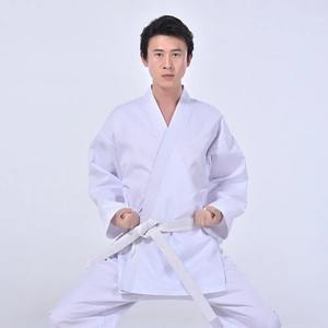 Traje DE JUDO brasileño para adultos y niños BJJ GI profesional en azul blanco negro-tamaño personalizado-100% algodón transpirable" - Product Image 3