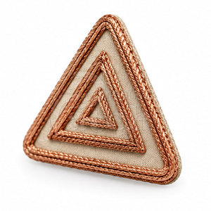Parche bordado de alambre de primera calidad, personalizado, hecho a mano, decorativo, para coser en sombreros, ropa y uniformes. - Product Image 4
