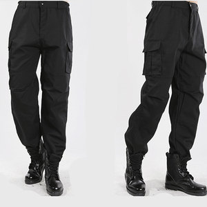 Uniformes de Guardia de Seguridad Negros Personalizados al por Mayor 2025 con Chaquetas y Pantalones, Chaquetas para Hombre para Uniformes de Guardia de Seguridad - Product Image 4