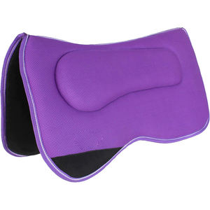 Tapis de selle de cheval personnalisé en gros de haute qualité avec rembourrage doux et doublure polaire pour l'équitation - Product Image 5