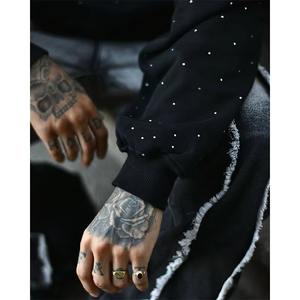 Sudaderas con capucha de algodón suave Unisex, patrón de estampado versátil transpirable, estilo de comodidad diaria, ropa de invierno para hombres y mujeres, venta al por mayor - Product Image 6