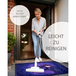 Diseño moderno de felpudo de la Academia Nevermore de Wednesday - Product Image 2