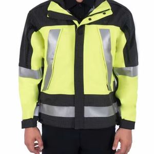 Privé OEM personnalisé garde de sécurité veste uniforme d'hiver noir vêtements de plein air manteau pour hommes femmes confortable garde vestes de sécurité - Product Image 3