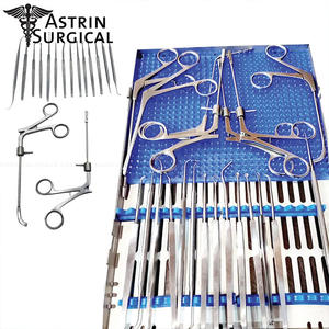 ชุดเครื่องมือผ่าตัดทางจุลศัลยกรรมแบบส่องกล้องสำหรับการผ่าตัดโพรงจมูก ชุดเครื่องมือผ่าตัดหู คอ จมูก เกรด A+ มาตรฐานความปลอดภัย MOL คุณภาพเยอรมัน ได้รับมาตรฐาน CE - Product Image 1