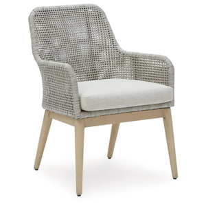 Seton Creek, silla de brazo para comedor al aire libre, madera de teca, Suar, caoba, minimalista, Simple, uso moderno, muebles 1712566 - Product Image 3