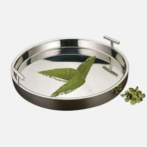 Plateau de service en argent poli brillant de qualité supérieure d'une seule pièce avec forme et taille personnalisées à un prix très abordable - Product Image 1