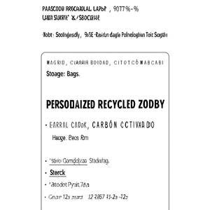 Borsa Portaoggetti Zobby Personalizzata in Materiale Riciclato per Gadget - Product Image 3