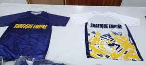 Custom Slim Fit Teamwear Camiseta Athletic Sports Jersey Shafique Empire Edition Tejido de punto - Product Image 2