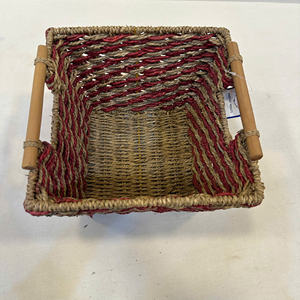 Luxury Square <b>Seagrass</b> <b>Storage</b> <b>Basket</b>-Eco-Friendly Multi-Purpose Precision-Made & Lightweight - Product Image 2