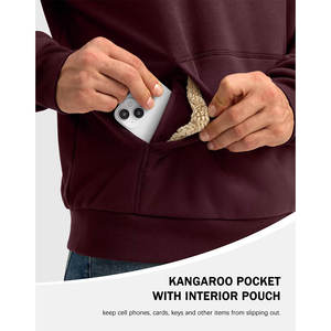 Hot Selling Sweatshirts Premium Quality Men Sweatshirts Slim Fit Polyester / Cotton Blend Made Sweatshirts For Men - Product Image 4