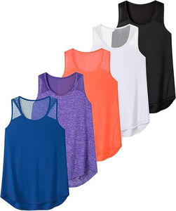 Pantalones Deportivos para Mujer, Diseño de Moda, Espalda Cruzada de Malla, Poliéster/Nailon, Transpirables, de Secado Rápido, para Gimnasio, Yoga - Product Image 4