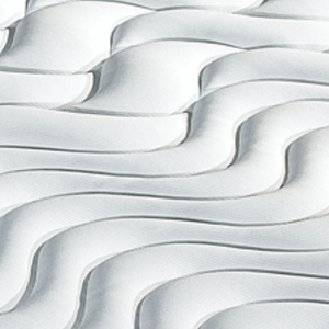 Matelas à ressorts Tech Sleep Moderne à fermeté moyenne avec noyau de ressorts Bonnell durable et tissu tricoté matelassé pour chambre à coucher et mobilier de maison - Product Image 2