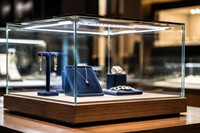 Vitrine de présentation de bijoux en verre trempé LED sur mesure, conçue par des experts, directement de l'usine, pour les boutiques de montres - MOQ 1 pièce