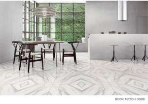 Carreaux de porcelaine polie noire 600x1200, carreaux de sol et de mur de luxe, carreaux de grande taille à haute brillance pour les espaces résidentiels et commerciaux - Product Image 5