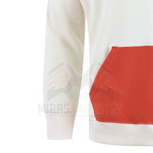 Sweat-shirt à capuche en polaire française de haute qualité pour hommes, avec impression solide, en tissu épais, avec poche taille XS - Product Image 3