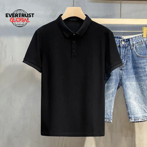 Camiseta de Manga Corta con Estampado de Lona Antiarrugas para Hombre, Diseño de Logotipo Personalizado, Alta Calidad, Gama Alta - Product Image 4