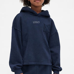 Sudaderas Extra Grandes de Moda para Niñas, con Hombros Caídos, con Bolsillos, Sudaderas Personalizadas de Alta Calidad, Estilo Casual - Product Image 1