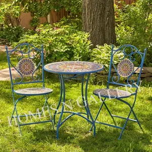 Top Selling New High Quality Metal Outdoor Garden Bistro Furniture With Multiple Design At Cheap Price From Indian Manufacturers