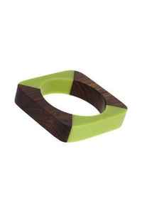 Anillo de Servilleta Moderno de Madera y Resina Azul, Perfecto para Decoración de Mesa, Recepciones, Comidas Festivas y Cenas Informales, de la India - Product Image 5