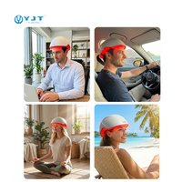 Gorro Láser para el Crecimiento del Cabello con 352 Diodos de 650nm LLLT, Inalámbrico, Recargable por USB, Aplicación Inteligente, 4 Zonas de Luz Roja, Certificado CE