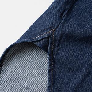 Chemises décontractées à bouton unique 100% coton Vietnam Qualité supérieure Manches longues ODM OEM Lavage enzymatique Respirant Chemise en denim pour hommes - Product Image 5