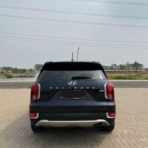 ใช้สำหรับ Hyundai Palisade ที่มีเบาะหนังสีดำภายในรถสีดำสำหรับพวงมาลัยซ้าย - Product Image 5