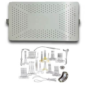 Ensemble d'instruments de section C Kit complet de gynécologie et de chirurgie générale en acier inoxydable pour ensemble de césarienne 50 + PCS - Product Image 1