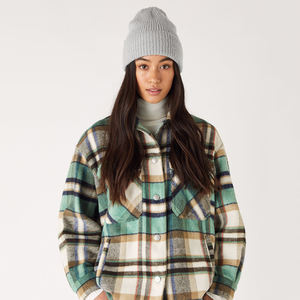 Bonnet tricoté sur mesure avec logo, bonnet d'hiver épais unisexe de haute qualité, vente en gros - Product Image 6