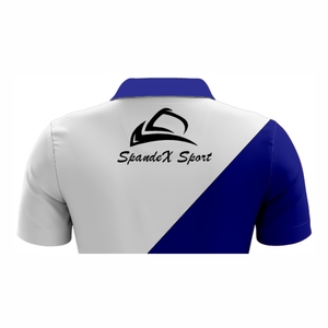 Calidad Premium logotipo personalizado impreso hombres de negocios Casual para Polos patrón sólido algodón camisetas bordado seda de punto - Product Image 6